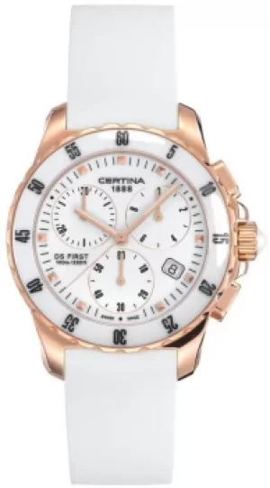 Certina Watch DS First Lady Ceramic Chrono Quartz