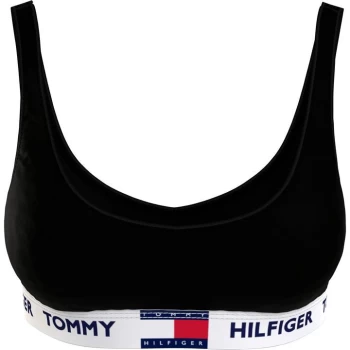 Tommy Bodywear 85 Cotton Bralet - Black BDS