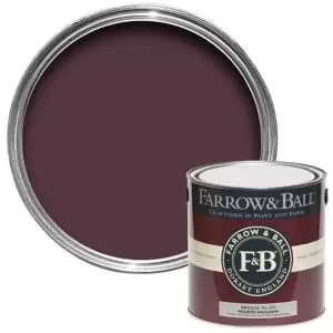 Farrow & Ball Modern Brinjal No. 222 Matt Emulsion Paint, 2.5L