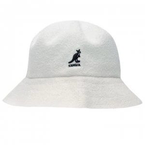 Kangol Boucle Bucket Hat - White