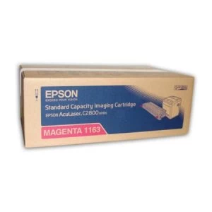 Epson S051163 Magenta Laser Toner Ink Cartridge