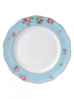 Royal Albert Polka Blue Plate 27cm Blue