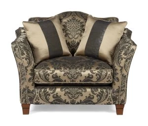 Linea Argyle Knole Snuggler Chair Standard Back