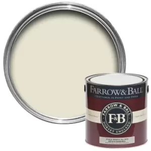 Farrow & Ball Estate Eggshell Paint James White - 2.5L