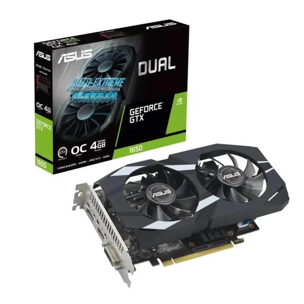 ASUS GeForce GTX 1650 4GB DUAL OC EVO Graphics Card