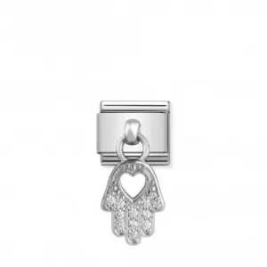 Nomination Composable Classic Charm Silver H Of Fatima Link 331800/20