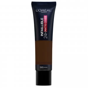 LOreal Paris Infallible Matte Foundation 385 Cocoa