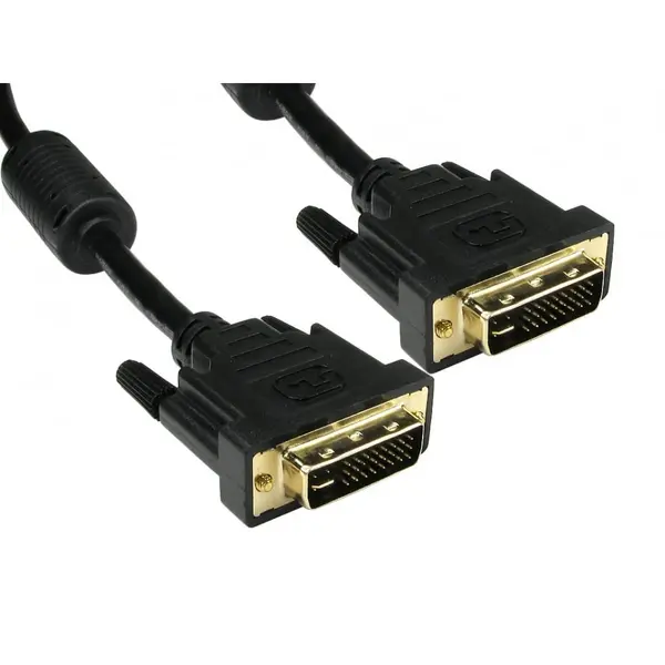 Cables Direct 2m DVI-I Dual Link Cable