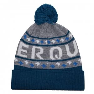 Quiksilver Summit Beanie Mens - Lyons Blue