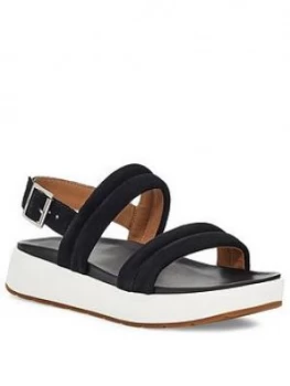 Ugg Lynnden Wedge Sandal - Black