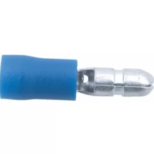 Kennedy 4.00MM Male Bullet (Pk-100) Blue