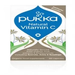 Pukka Herbs Natural Vitamin C 60 capsule