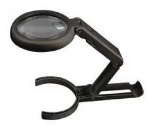 Lightcraft Foldable LED Magnifier with Built-In Stand