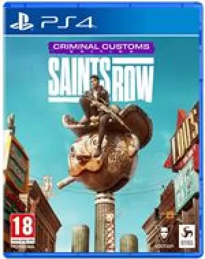 Saints Row Criminal Customs Edition PS4 Game