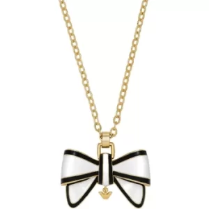 Ladies Emporio Armani Gold-Tone Brass Pendant Necklace