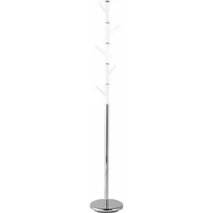 White Acrylic Pegs Coat Stand - Premier Housewares