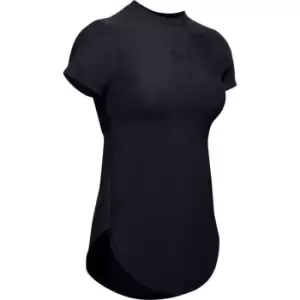 Under Armour Breathe Luxe T Shirt Womens - Black