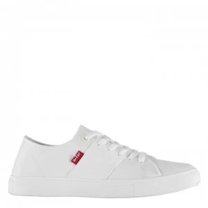 Levis Pillsbury Canvas Trainers - White