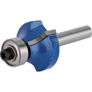 Draper Bearing Guided Rounding Over Router Cutter 25mm 7mm 1/4"