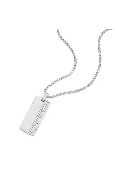 Fossil Jewellery Dress Stainless Steel Necklace - Jf04211040 Silver