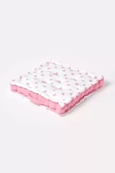 Cotton Hearts Floor Cushion