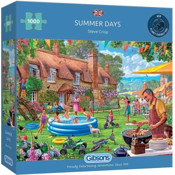 Gibsons - Summer Days Jigsaw Puzzle - 1000 Pieces