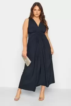 Knot Front Maxi Dress