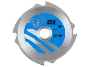 OX Tools OX-PCD-190/30 OX Fibre Cement Cutting Blade 190mm x 30 x 4T