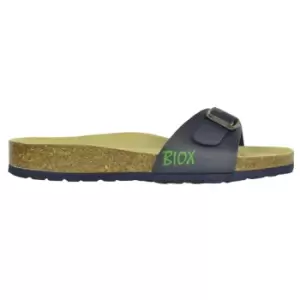 Biox Womens/Ladies Malaga Sano Sliders (7 UK) (Navy/Sand)