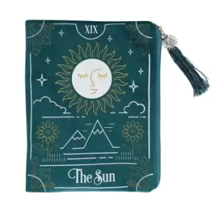 Tarot Card Sun Zipper Pouch