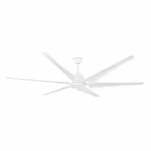 Cies White 6 Blade Ceiling Fan With DC Motor