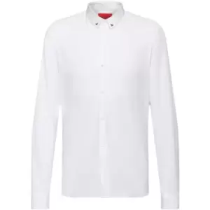 Hugo Ero 3 Long Sleeve Shirt - White