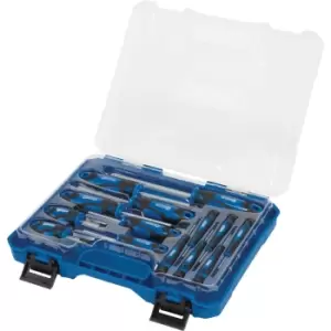 Draper 14 Piece Screwdriver Set Blue