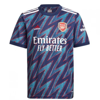 adidas Arsenal Third Shirt 2021 2022 Junior In Navy