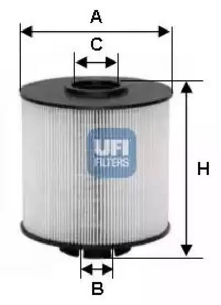 UFI 26.017.00 Fuel Filter
