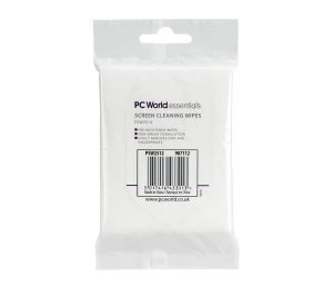 Essentials PSW2512 Screen Wipes 25 Pack