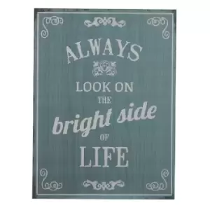 Premier Housewares Bright Side Wall Plaque