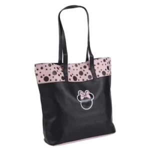 Disney Faux Leather Shopping Bag Minnie