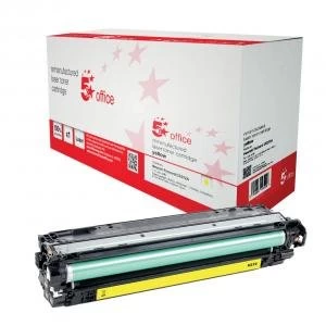 5 Star Office Supplies HP 650A Yellow Laser Toner Ink Cartridge