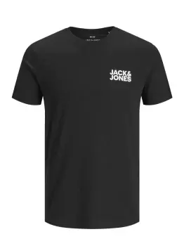 JACK & JONES Logo T-Shirt Men Black