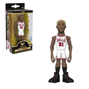 NBA Legends Chicago Bulls Dennis Rodaman Vinyl Gold