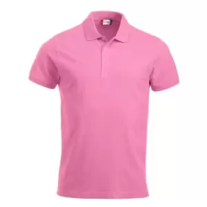 Clique Mens Classic Lincoln Polo Shirt (XS) (Bright Pink)