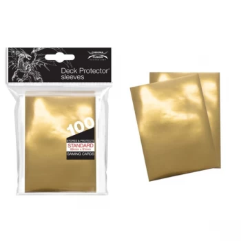 Ultra Pro Standard Deck Protectors - Vintage Gold (100 Sleeves)