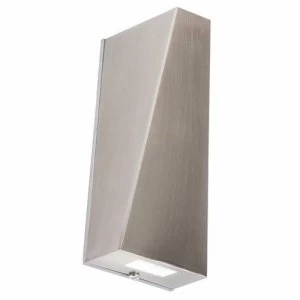 KnightsBridge 3W IP44 LED Stainless Steel Up and Down Wall Light