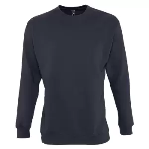 SOLS Mens Supreme Plain Cotton Rich Sweatshirt (M) (Navy)