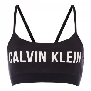 Calvin Klein Performance Low Logo Sports Bra - Black