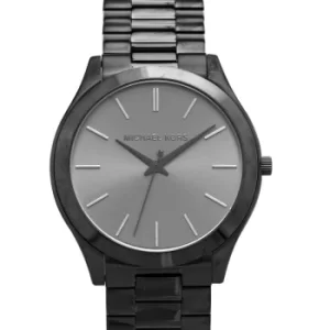 Slim Runway Quartz Black Dial Mens Watch