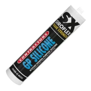 Siroflex SCONTHMA300C Contractors General Purpose Silicone Clear 300ml