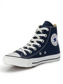 Converse Chuck Taylor All Star Hi Tops, Navy, Size 7, Women