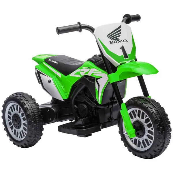 Homcom Honda Crf450Rl Licensed 6V Kids Electric Motorbike - Green